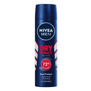 اسپری ضدتعریق مردانه ۷۲ ساعته Dry Impact نیوآ